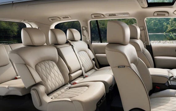 2023 Nissan Armada showing 8 seats | Dave Syverson Nissan in Albert Lea MN